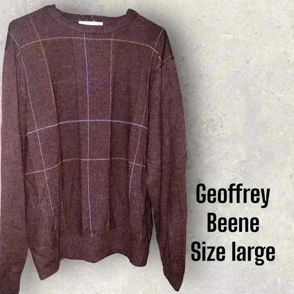 Geoffrey Beene sweater men’s size large